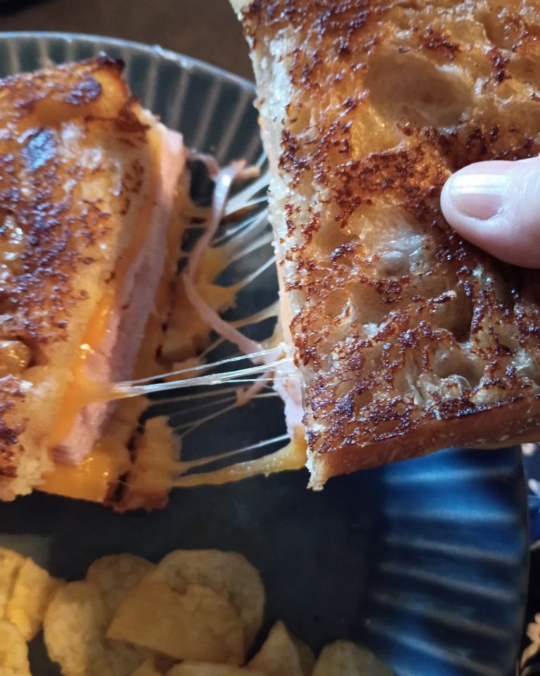 cheese pull sourdough